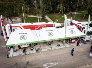 Expotent 6 x 6 m Skoda Baltic Rally