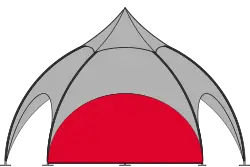 Expodome Seitenwand Standard