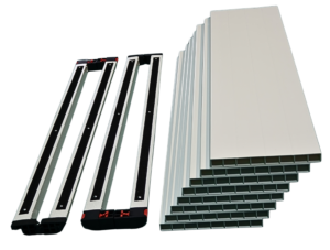 expotable 80x160cm steel fixingbars plates