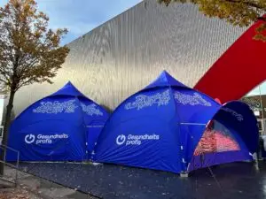 Expodome 9m verbunden